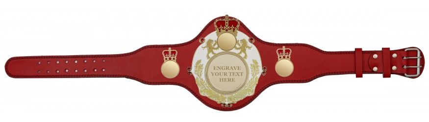 QUEENSBURY PLT LEATHER CHAMPIONSHIP BELT - PLTQUEEN/W/G/ENGRAVE - AVAILABLE IN 4 COLOURS QUEENSBURY PLT LEATHER CHAMPIONSHIP BELT - PLTQUEEN/W/G/ENGRAVE - AVAILABLE IN 4 COLOURS